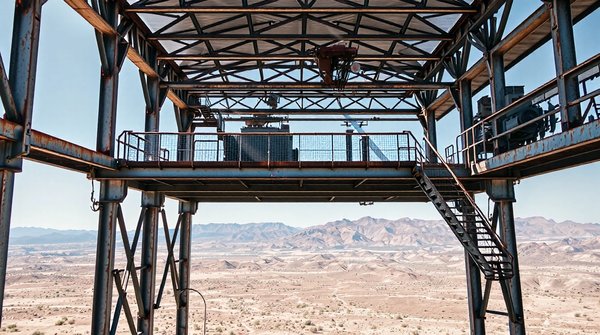 Plateforme industrielle surélevée en acier : un atout durable